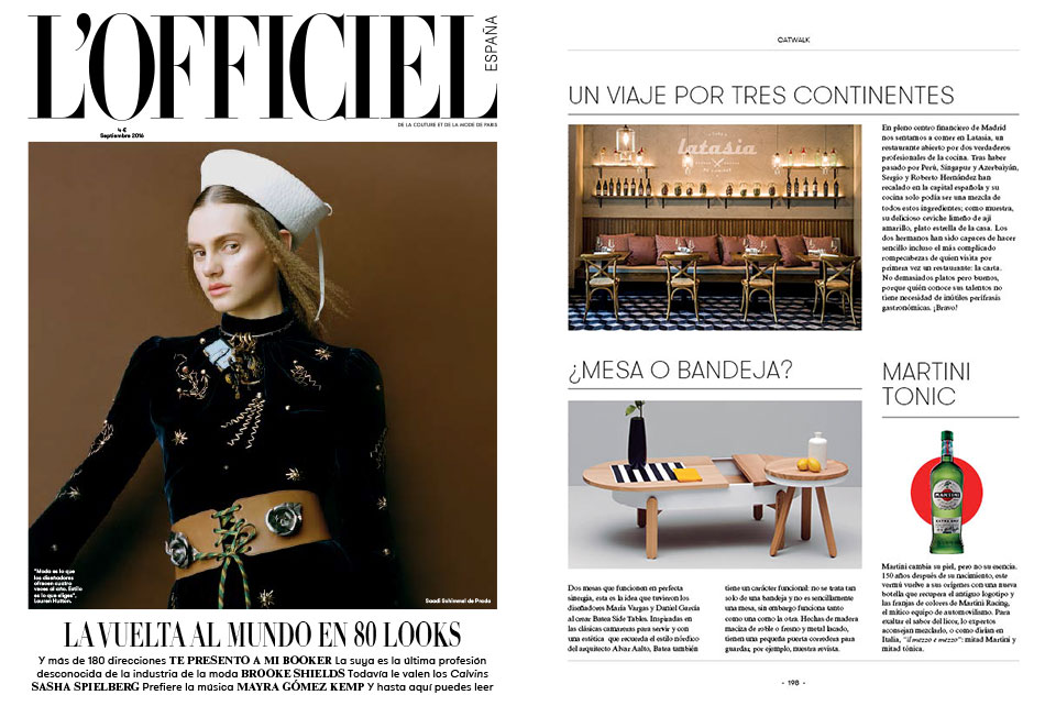 woodendot l'officiel batea tables collection