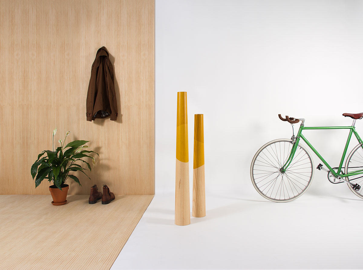 woodendot-yellow-etna-giant-candle-holder-bike woodendot-yellow-etna-giant-candle-holder-bike